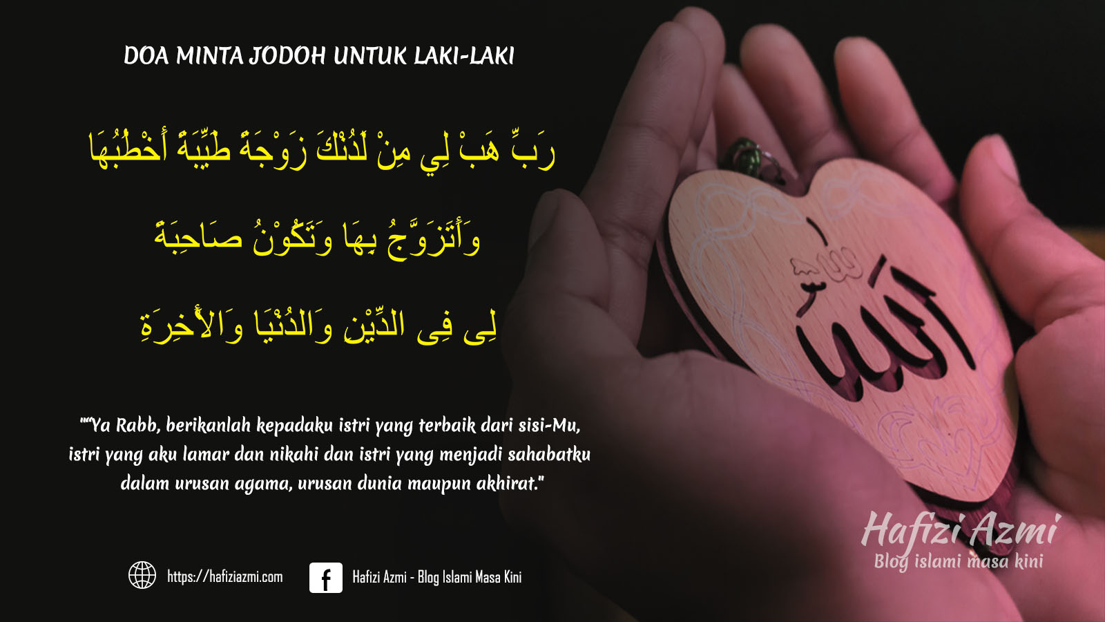 Doa minta jodoh untuk laki-laki | Hafizi Azmi