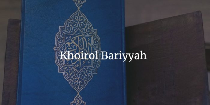 Lirik Khoirol Bariyyah