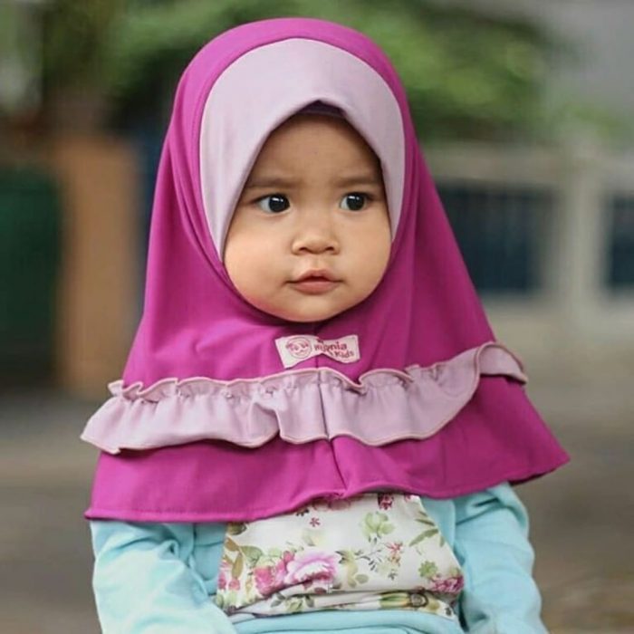 Hijab instan anak kecil