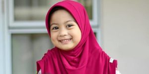 Model hijab anak terbaru