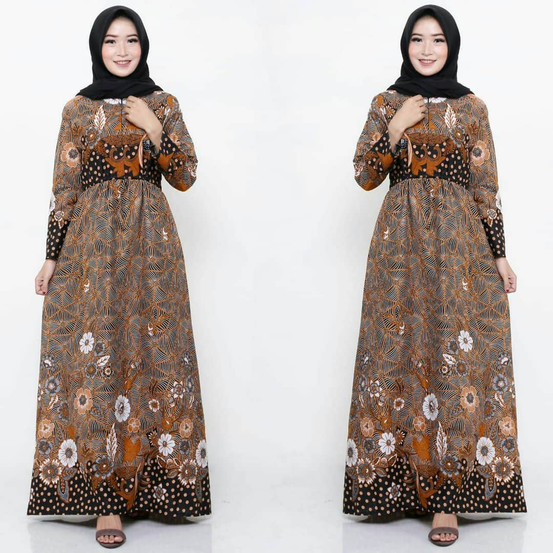  Gamis  batik  model  terbaru Hafizi Azmi