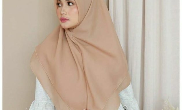 Hijab layering terbaru