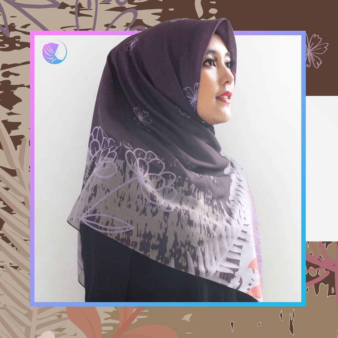Model hijab  terbaru segi  empat  Hafizi Azmi