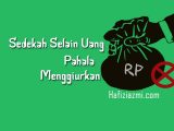 Sedekah selain uang Sedekah selain uang